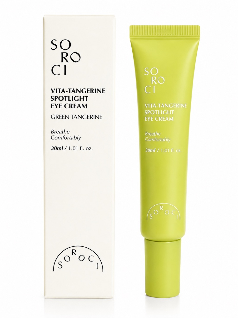 Soroci Vita Tangerine Spotlight Eye Cream 30ml NEW Brightening K-Beauty